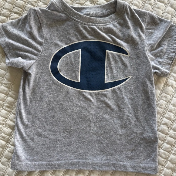 Champion Other - Champion Youth Toddler Boy's Gray Short Sleeve T-Shirt 3T‎